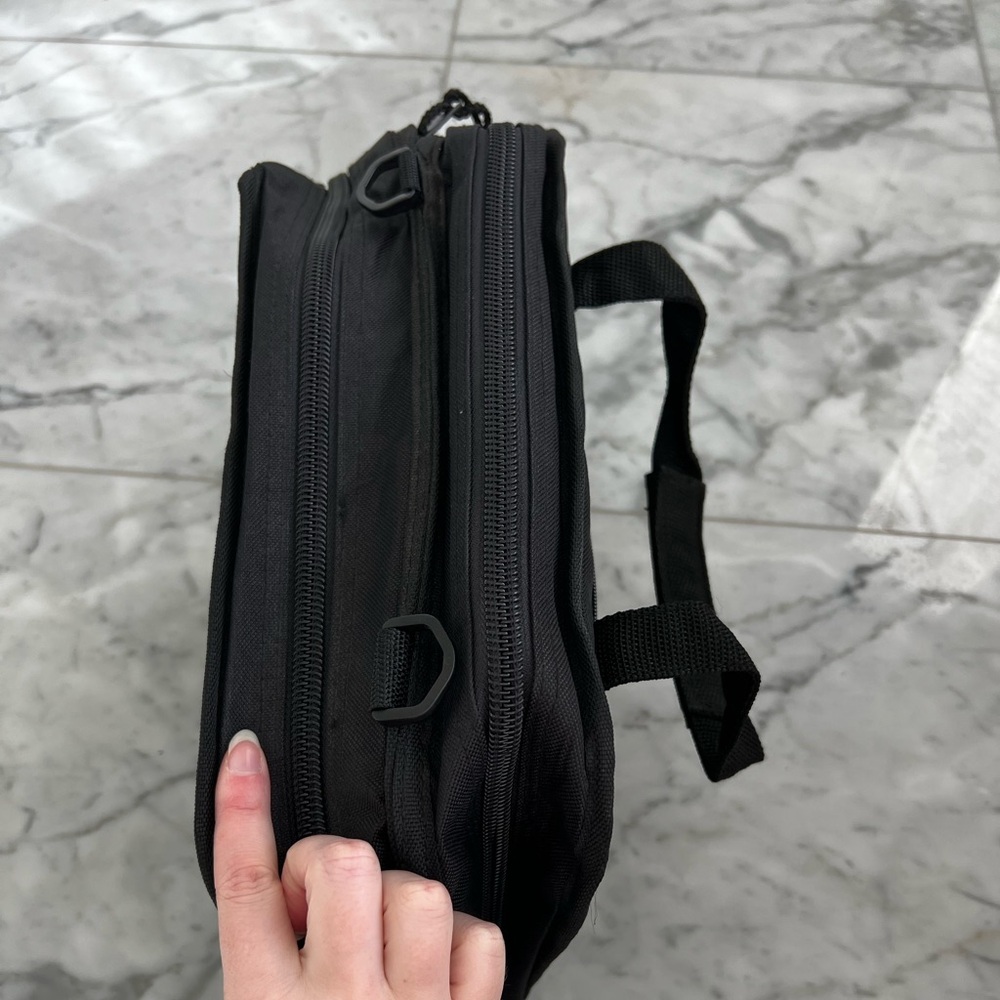 Black Laptop Bag Messenger Bag Nylon